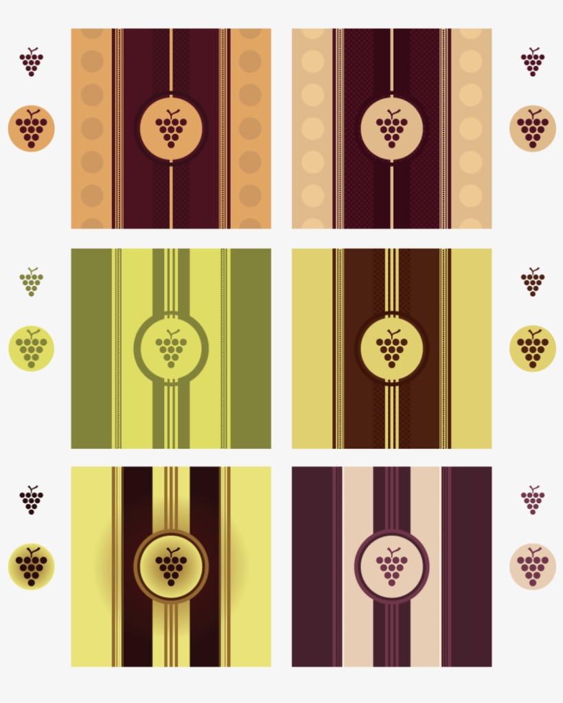 Vector Wine Label Cs By Dragonart - Winery Vector Free, transparent png download