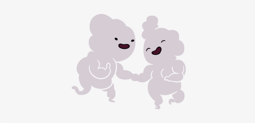Cloud People - Adventure Time Cloud People, transparent png download