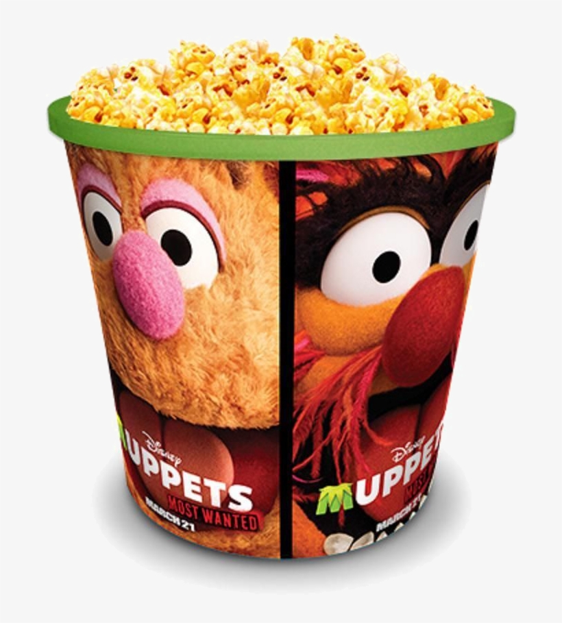 Certain Theaters Carried This Popcorn Bucket Prior - The Muppets, transparent png download