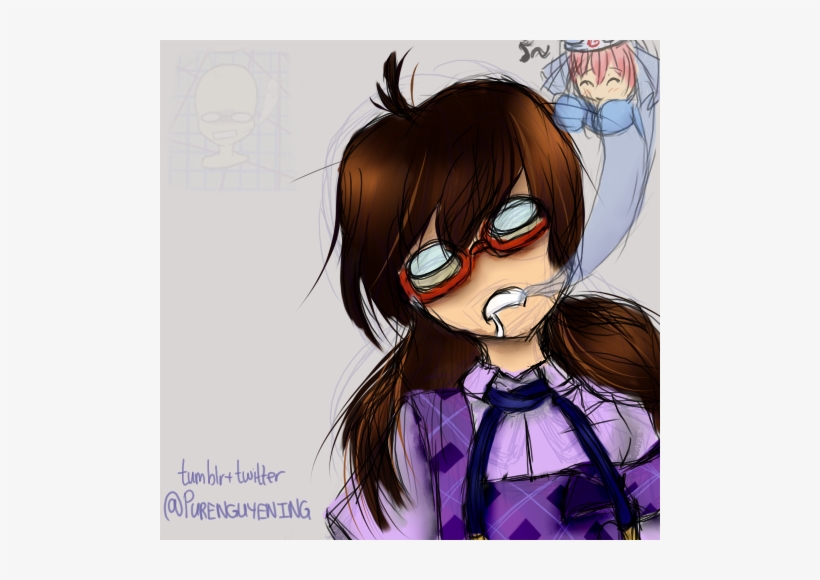 That Feeling When You Spend All Night Playing Touhou - Cartoon, transparent png download