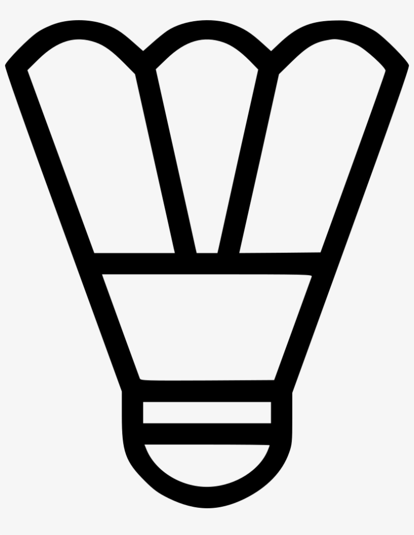 Badminton Bird Birdie Shuttle Shuttlecock Sports Comments - Shuttlecock, transparent png download