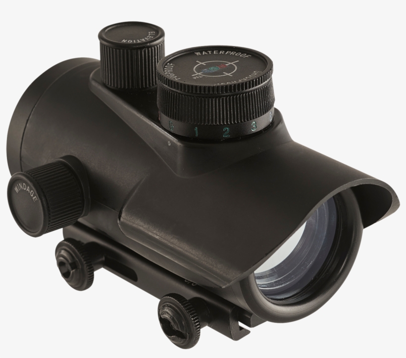 Axeon 2218640 Dot Optics Red Dot Scope 1x 30mm Obj - Axeon 3x Zoom 1x30mm Red Dot Sight Black 2218640, transparent png download
