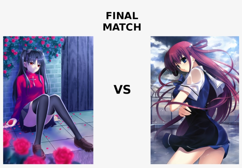 Tohsaka Rin - Cartoon, transparent png download