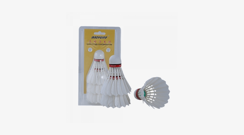 Gaofeng Feather Shuttlecock 3 Pcs Set, Kdgfp02 Price - Shuttlecock, transparent png download