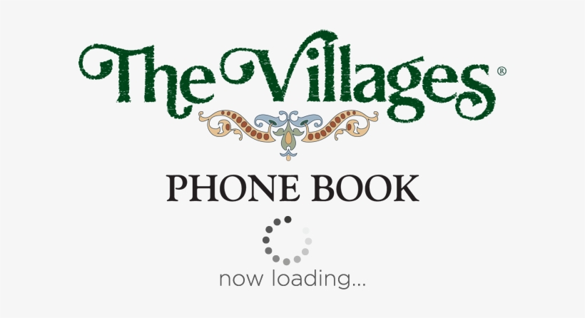 The Villages Phone Book - Villages Florida Logo, transparent png download