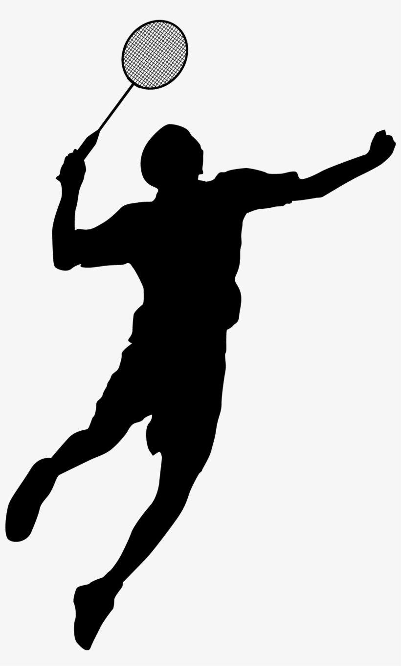 Badminton Shuttlecock Sport - 羽毛球 剪影, transparent png download