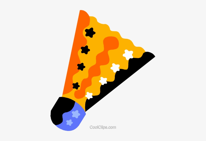 Shuttlecock Royalty Free Vector Clip Art Illustration, transparent png download