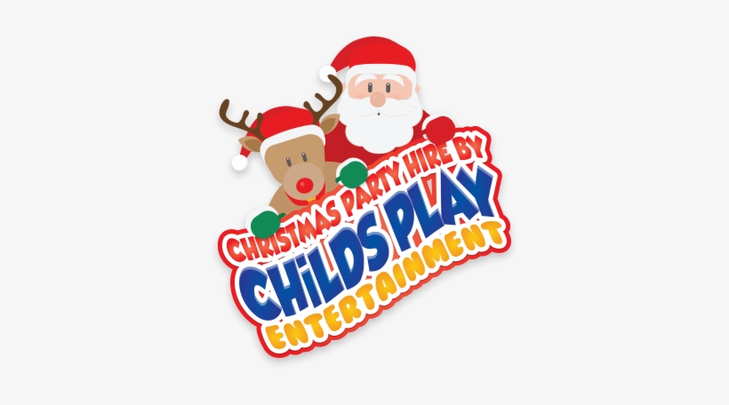 Childs Play Entertainment - Art Print: Santa And Rudolph : 19x13in, transparent png download