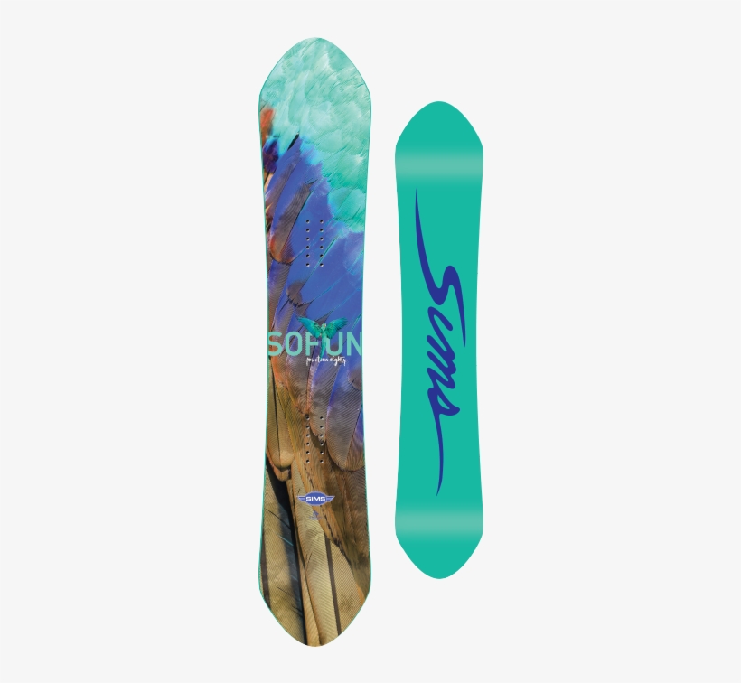 Sports Equipment Clipart Snowboard Woman Teal Png Jpeg - Sofun Sims, transparent png download