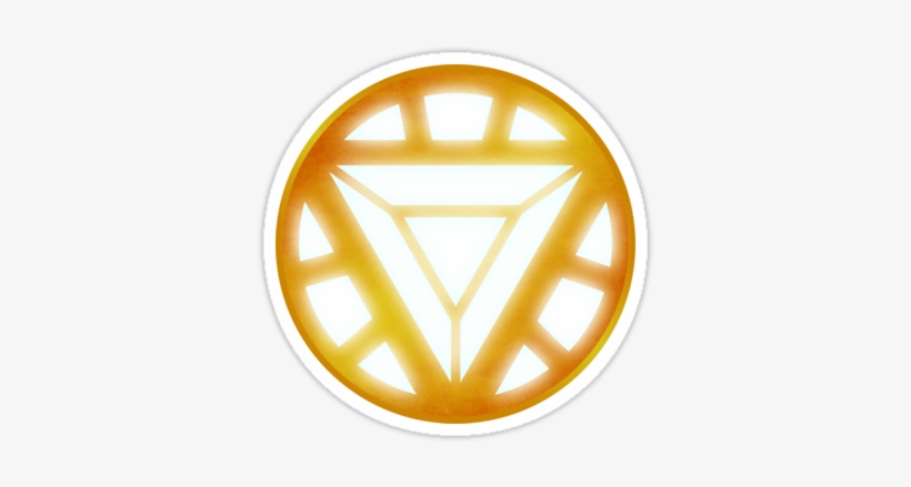 Iron Man Stickers For Iphone - Circle, transparent png download