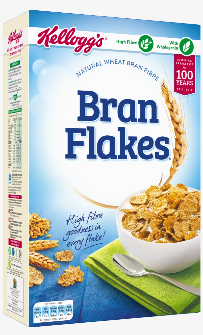 Kellogg's Bran Flakes 750g, transparent png download
