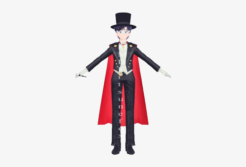 Tuxedo Mask 3d Model, transparent png download