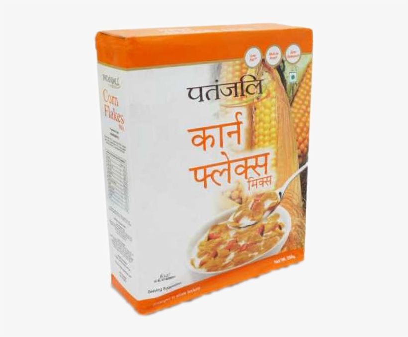 Patanjali Corn Flakes Mix, 250g, transparent png download