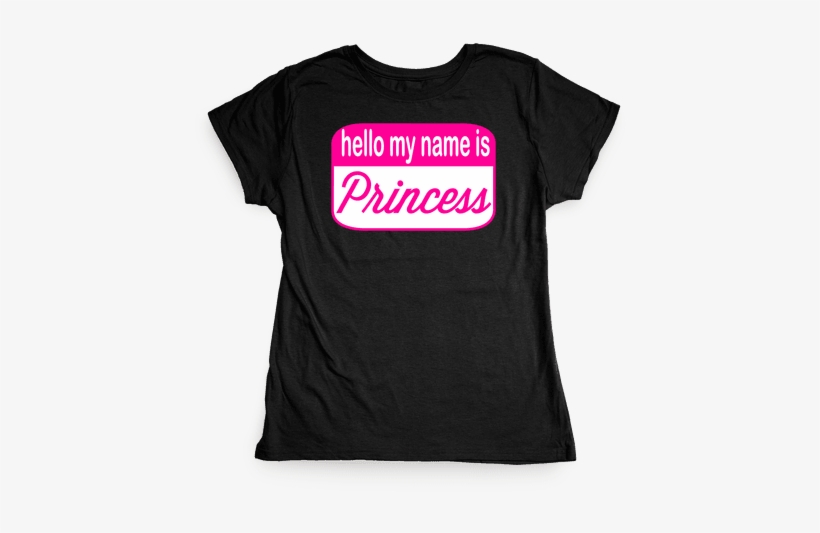Hello My Name Is Womens T-shirt - Sister T Shirts, transparent png download