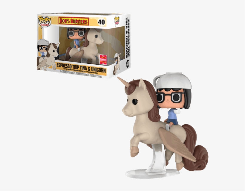 1 Of - Tina On Unicorn Funko Pop, transparent png download