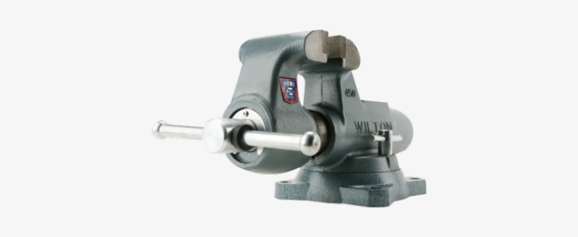 Wilton Machinist 3 1/2” Jaw Round Channel Vise With - Free Standing Bench Vise, transparent png download
