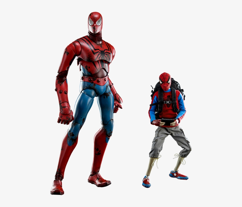 Marvel Sixth Scale Figure Peter Parker And Spider-man - 3a Peter Parker Spider Man, transparent png download