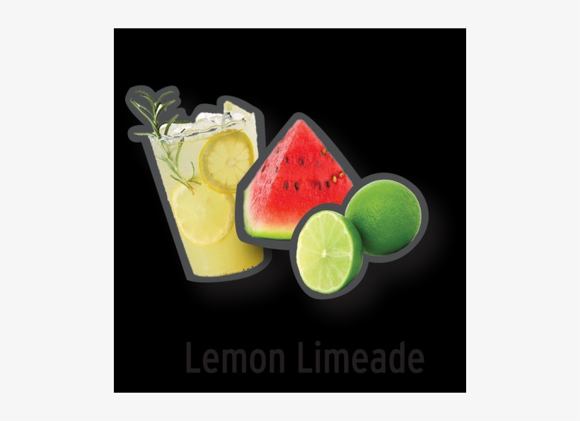 A Refreshing Twist Of Lemons, Limes, And A Wedge Of - Watermelon, transparent png download