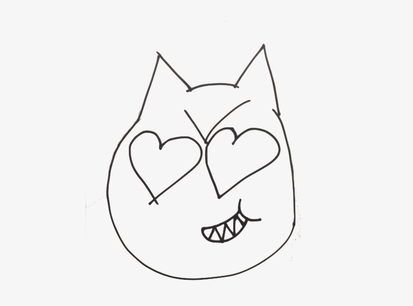 We Mainly Used Girl Emojis To Send A Message To People - Line Art, transparent png download