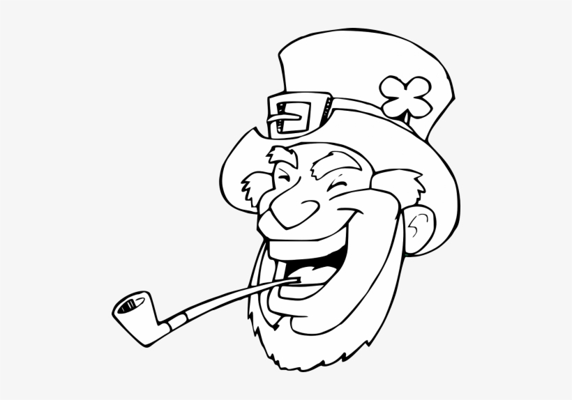 Black And White Leprechauns Free Vectors, transparent png download