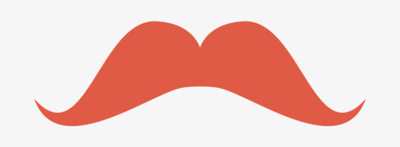 Beard Pink Decoration Beard Beard Beard Be - Bigotes Png De Color, transparent png download