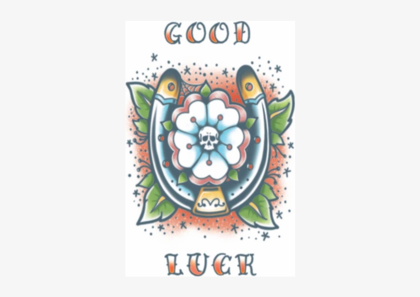 Count - A - Tinsley Transfers Horseshoe Vintage Temporary Tattoo, transparent png download