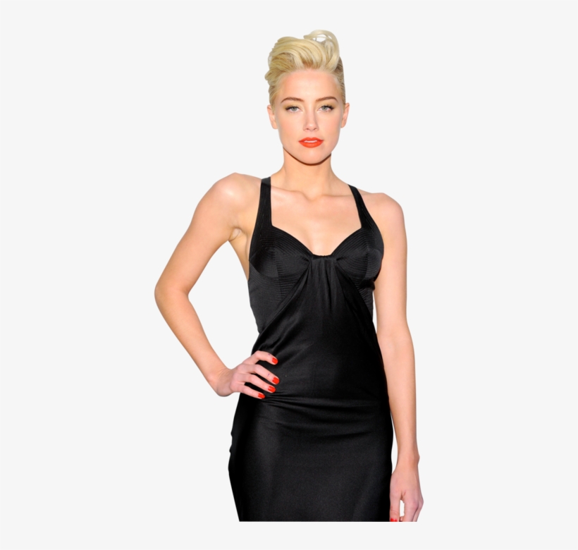 Party Lines Slideshow - Amber Heard Clipart, transparent png download