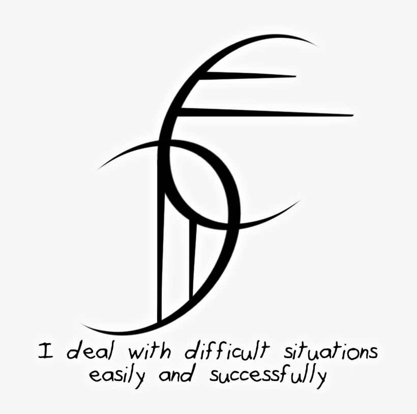 “i Deal With Difficult Situations Easily And - Sigil Athenaeum, transparent png download