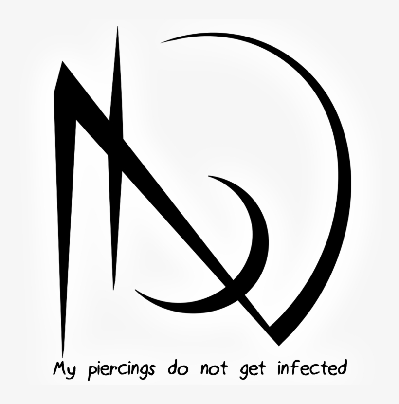 “my Piercings Do Not Get Infected” Sigil - Mehndi, transparent png download