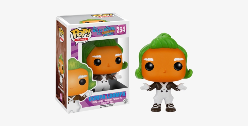Willy Wonka Funko Pop Oompa Loompa - Oompa Loompa Funko, transparent png download