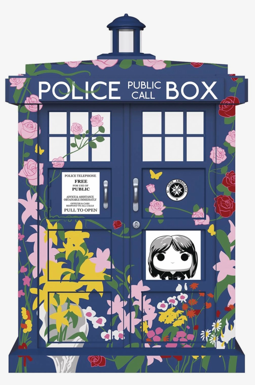 Pop Doctor Who Clara Memorial Tardis 6in Vinyl Fig - Clara Memorial Tardis Pop, transparent png download