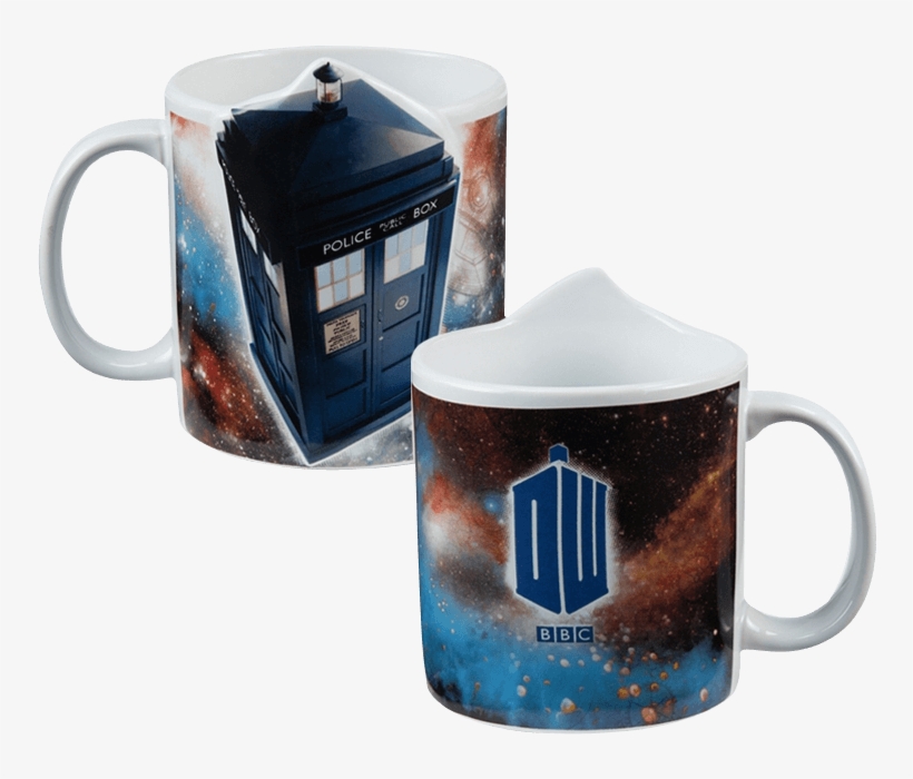 Doctor Who Tardis 3d Ceramic Mug - Vandor - Doctor Who Tardis 20 Oz. 3d Ceramic Mug, transparent png download