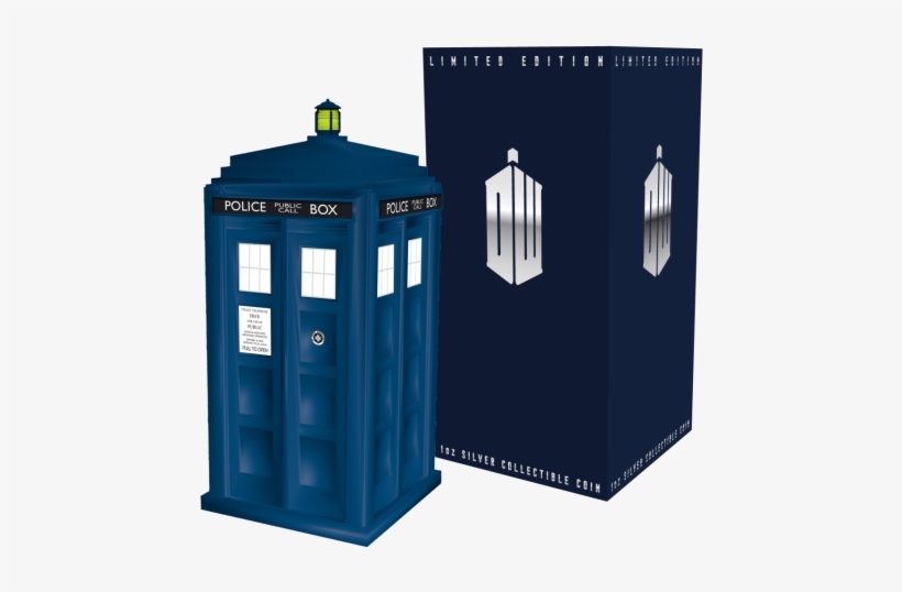 Doctor Who 50th Anniversary Tardis And Outer Box 469x469 - Doctor Who, transparent png download