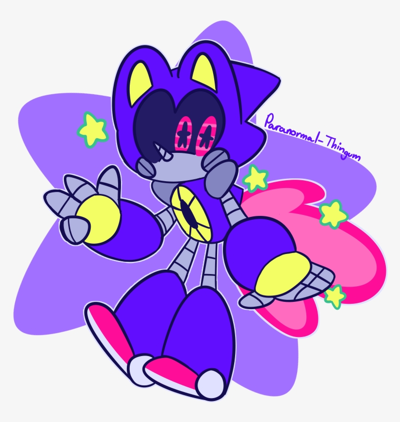 Why Has It Been So Long Since I Last Drew Metal Sonic - Cartoon, transparent png download
