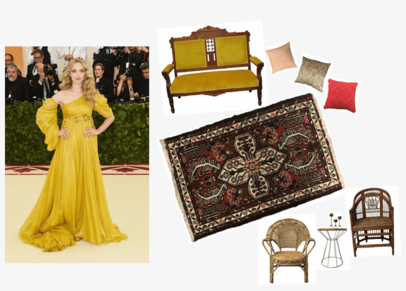 From Amanda Seyfried In Prada To Rihanna In Maison - Met Costume Gala 2018, transparent png download
