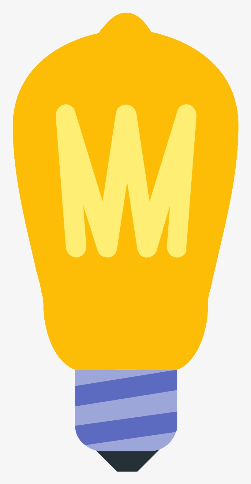 It's A Logo Of Edison Bulb Reduced To An Image Of A - Incandescent Light Bulb, transparent png download