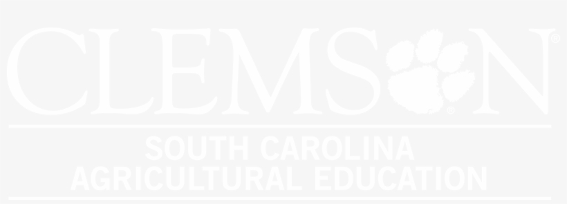 Sc Ag Ed White Paw Clemson Tiger Paw Png Image