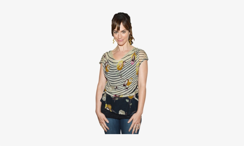 Maggie Siff On Sons Of Anarchy, Riding Motorcycles, - Maggie Siff, transparent png download