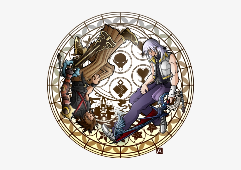 Kingdom Hearts, Terra, And Riku Image - Riku Dive To The Heart, transparent png download