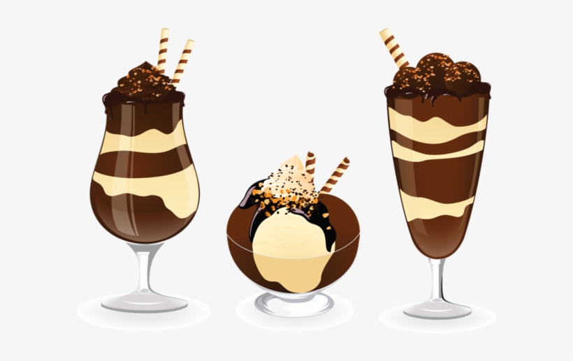 Glaces Ice Cream Clipart Chocolate Ice Cream Muffins Vector Free Png Image Transparent Png Free Download On Seekpng