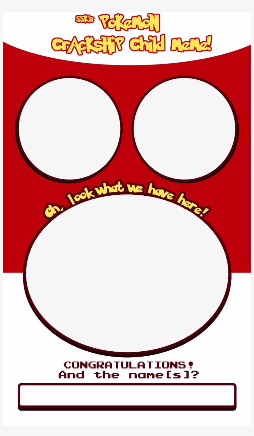 Full Size Link For Anyone That Has Trouble Getting - Crackship Meme Pokemon, transparent png download