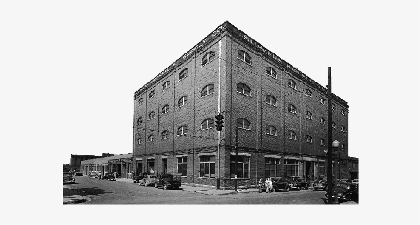 Old Photo Of The Historic Summers Hardware Building - Commercial Building, transparent png download