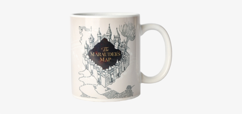 The Marauder's Map Heat Change Mug - Marauders Map, transparent png download
