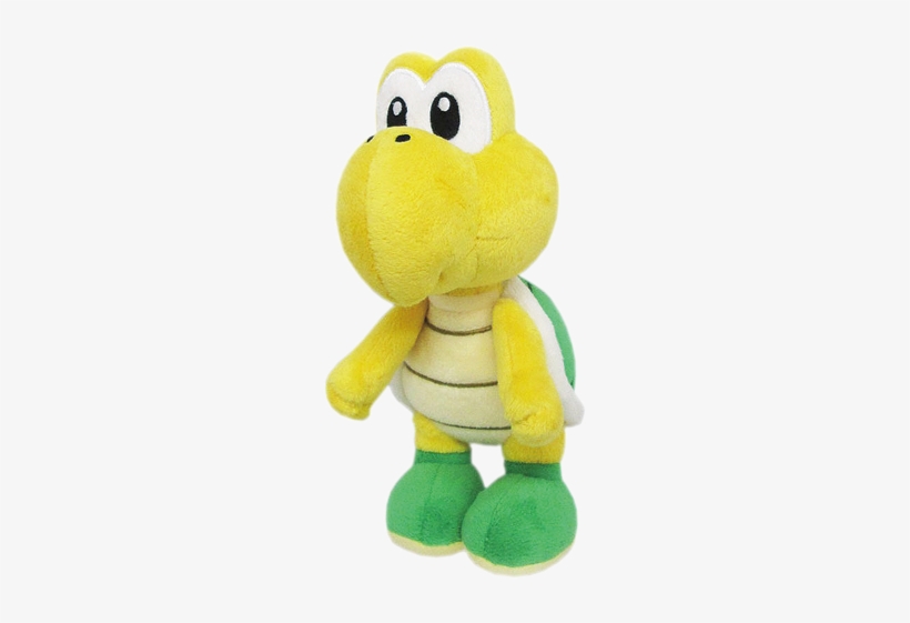 Little Buddy - Mario - Plush - Koopa Troopa - 8 Inch - Koopa Troopa Plush, transparent png download