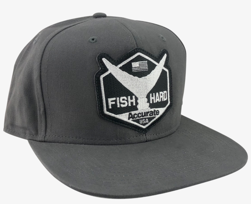 Accurate Twill Tuna Tail Hat In Grey - Baseball Cap, transparent png download