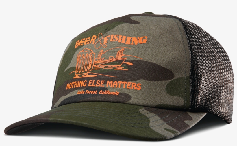 Beer And Fishing Trucker - Etnies, transparent png download