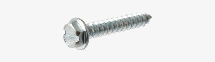 #14 X 3/4 Slotted Drive Hex Head Sheet Metal Screw - 100 Qty: #8 X 3/4 Inch Hex-head Type-a Zinc-plated, transparent png download