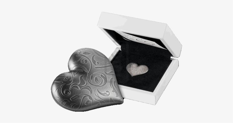 Silver Numis Palau Silver Heart - Wechat, transparent png download