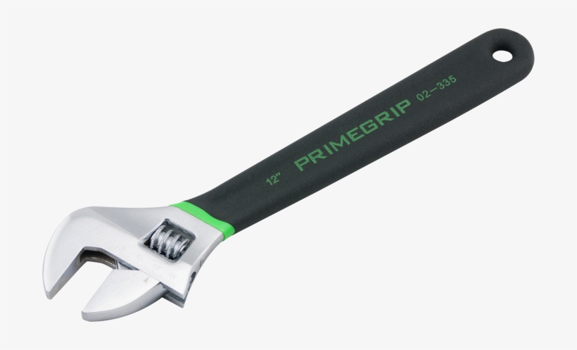 12" Adjustable Wrench - Wrench, transparent png download