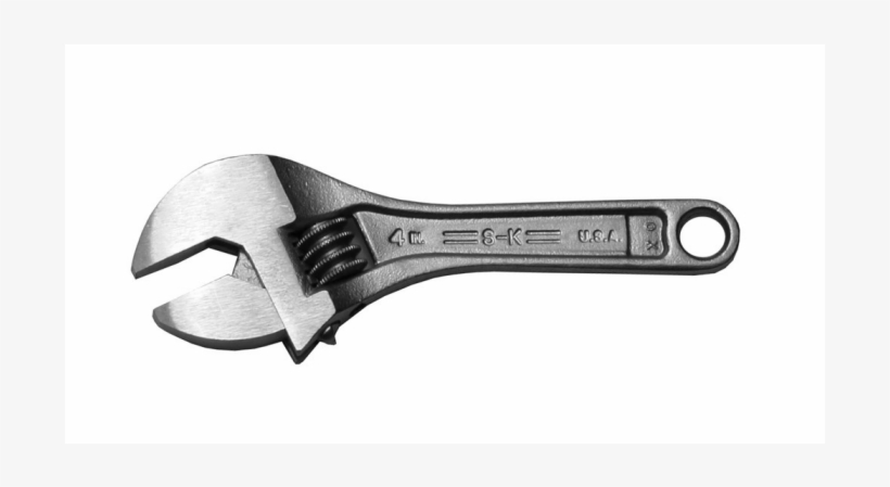 4" Adjustable Wrench - Daves Car Parts Adjustable Wrench 4 Inch -2pack, transparent png download